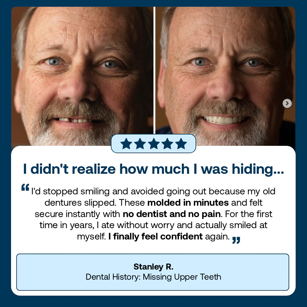 🌎Ends Today: 70% OFF! ⏰Cavebit™ Medical Full Denture with Strong Suctiond🦷Manufactured in FDA-registered facilities